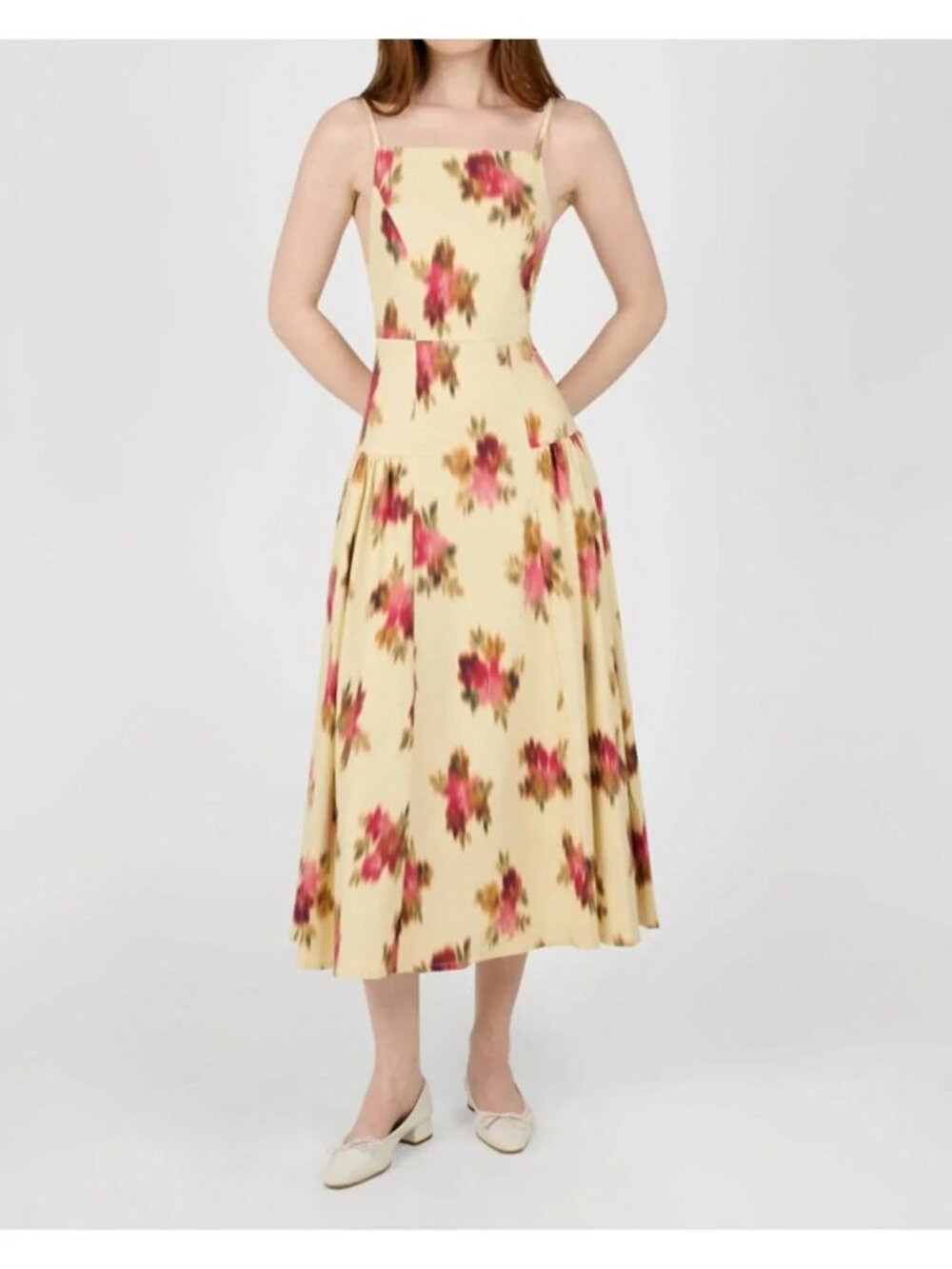 WeWoreWhat Floral Midi Dress